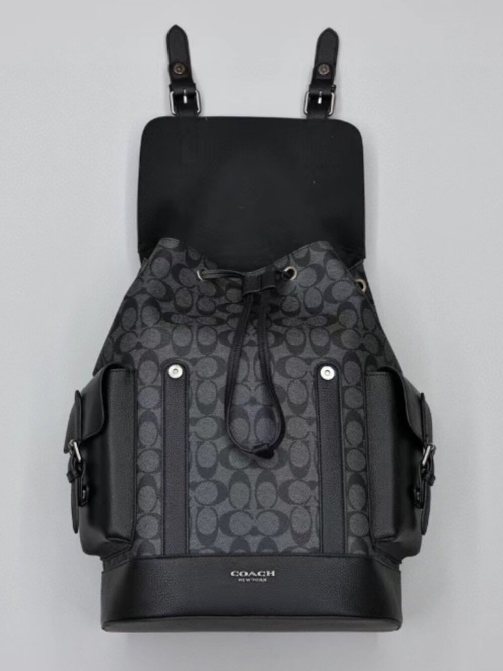 Coach Hudson Backpack in Signature - Picture 7 of 8
